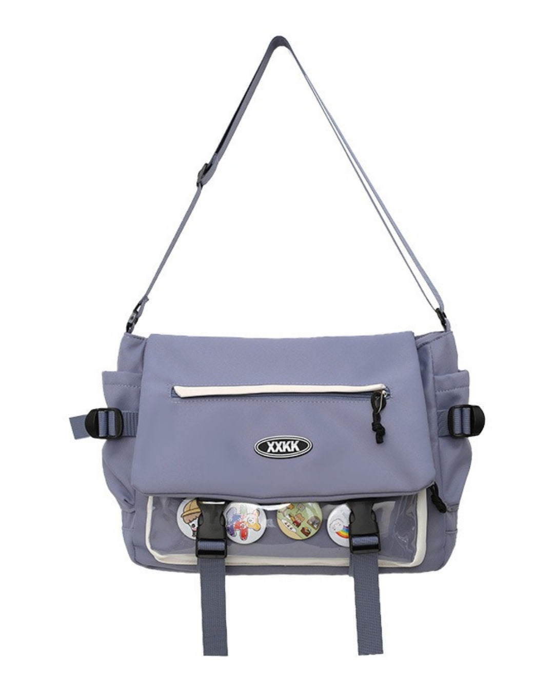 Itamoon Kawaii Ita Bag Messenger Bag with Clear Display Window