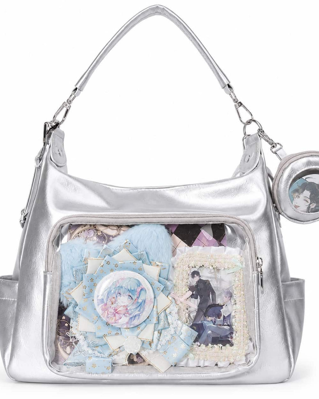 Itamoon Ita Bag – Cute Kawaii Glossy Clear Window Shoulder Bag