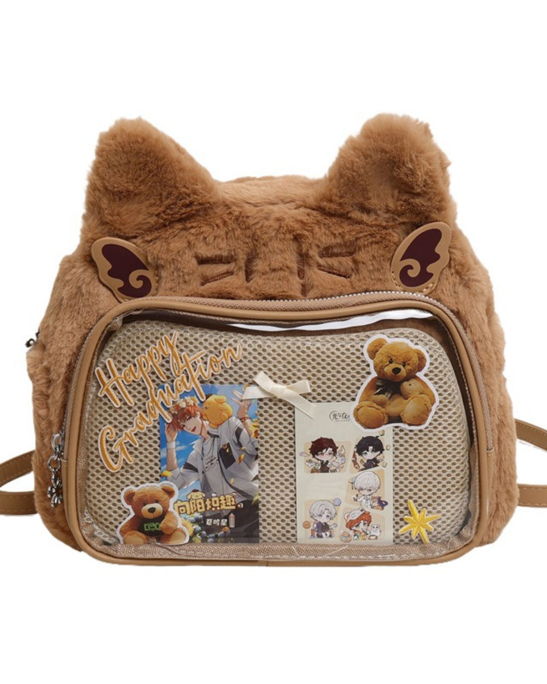 Itamoon Cat Ear Plush Kawaii Ita Bag