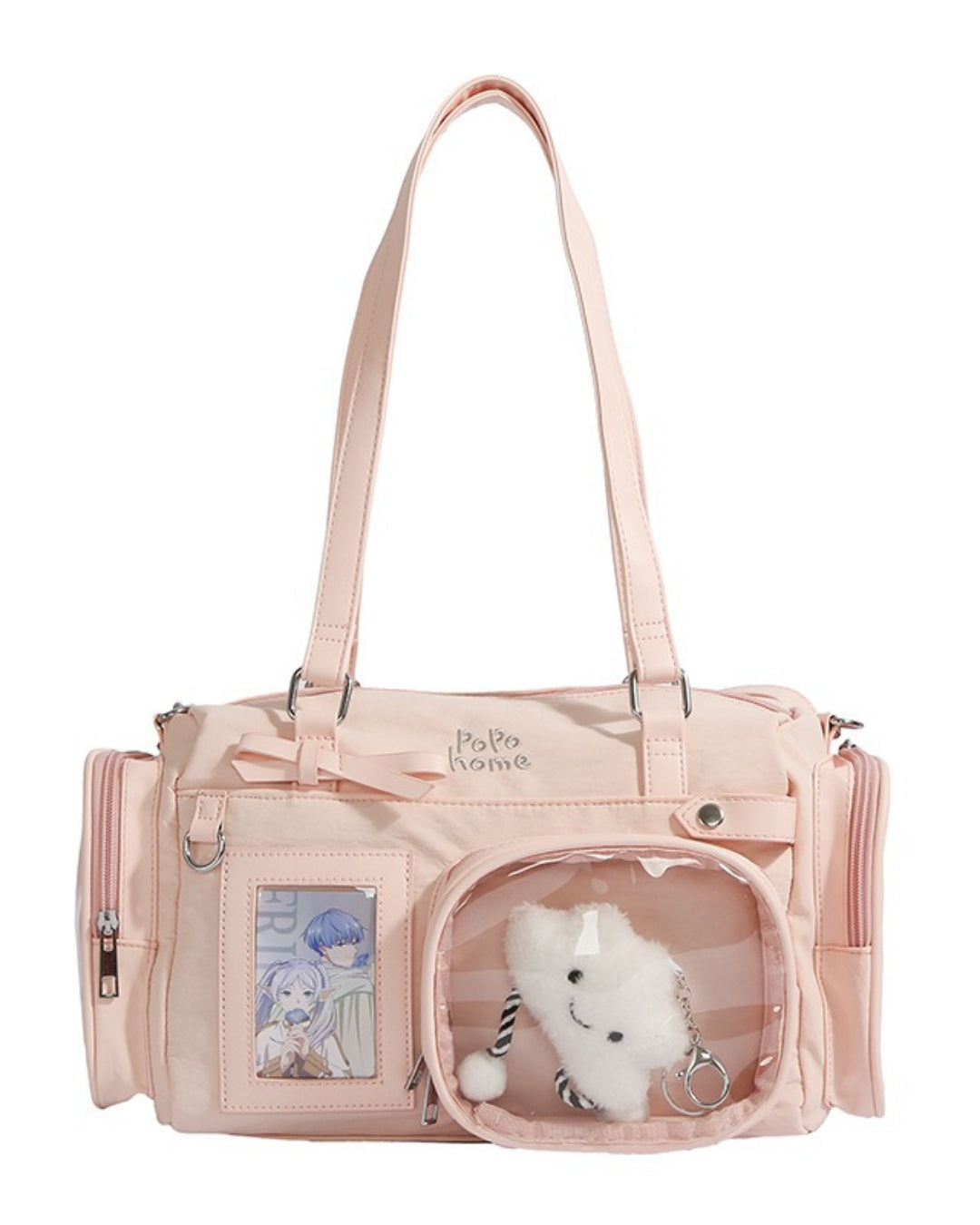 Itamoon Kawaii Ita Bag Handbag with Clear Display Window