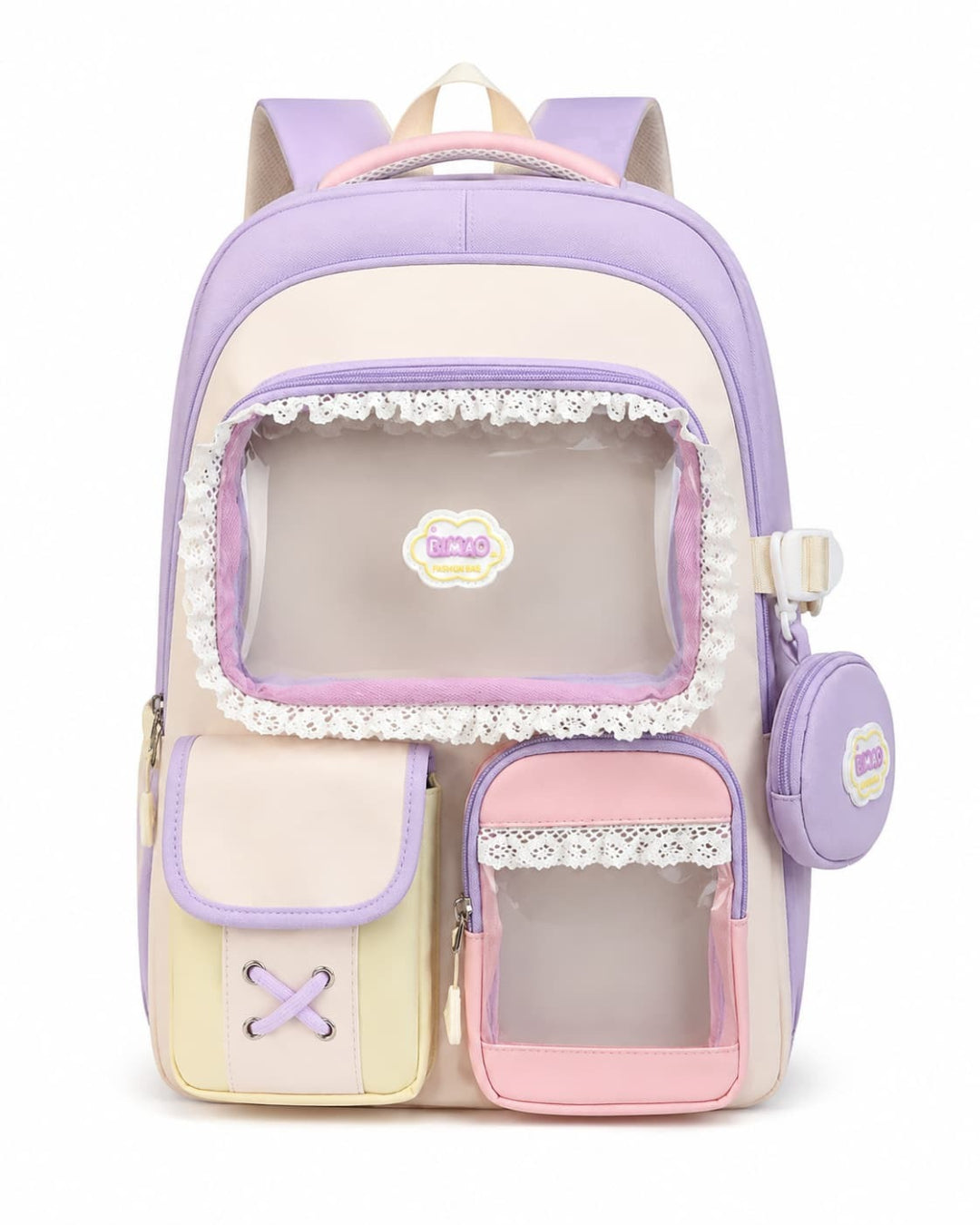 Itamoon Ita Bag – Cute Kawaii Lace Clear Window Backpack
