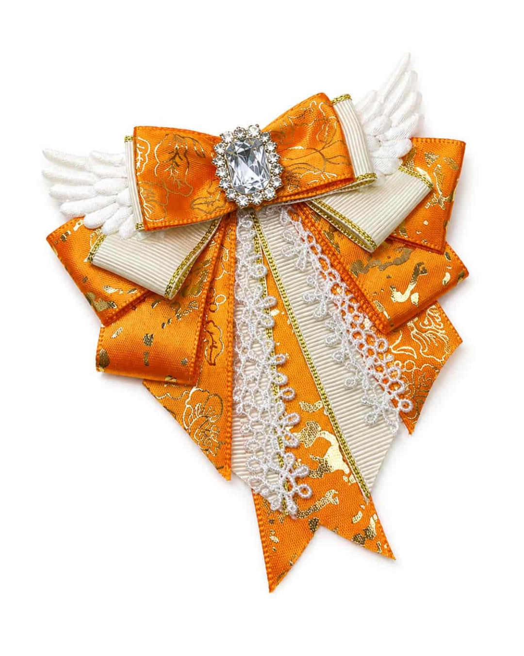 Itamoon Brooch – Angel Wing Ribbon Bow Ita Bag Pin