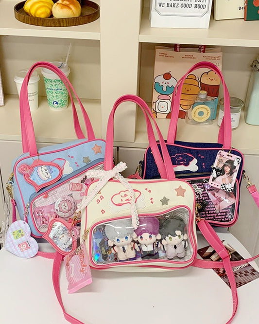 Itamoon Denim Ita Bag Crossbody Handbag