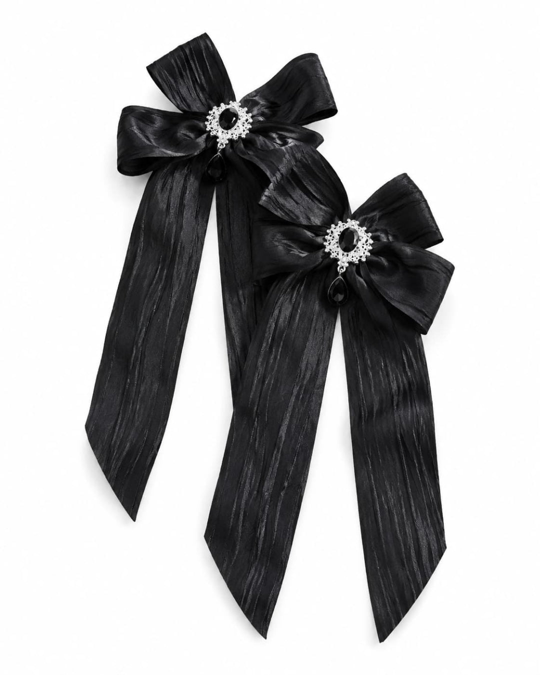 Itamoon Charm – Pearl Ribbon Bow