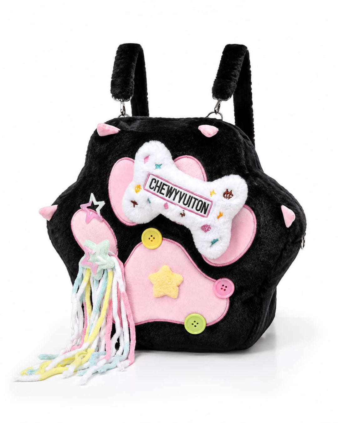Itamoon Paw Bag – Cute Kawaii Plush Paw Shoulder Bag