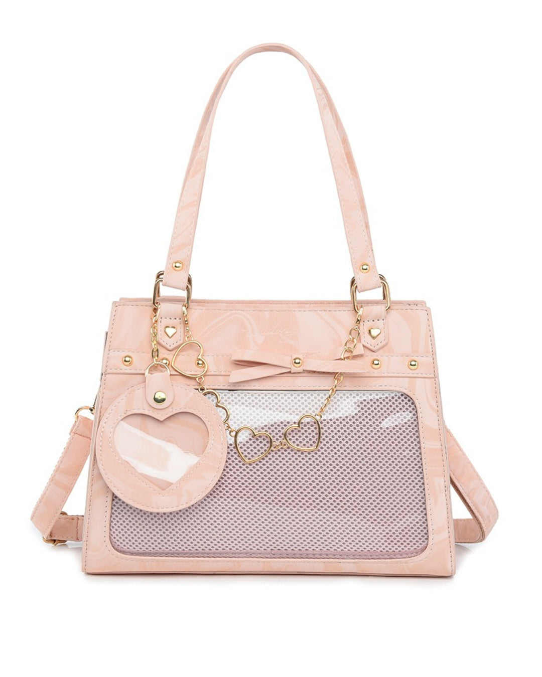 Itamoon Elegant Heart Chain Tote Ita Bag