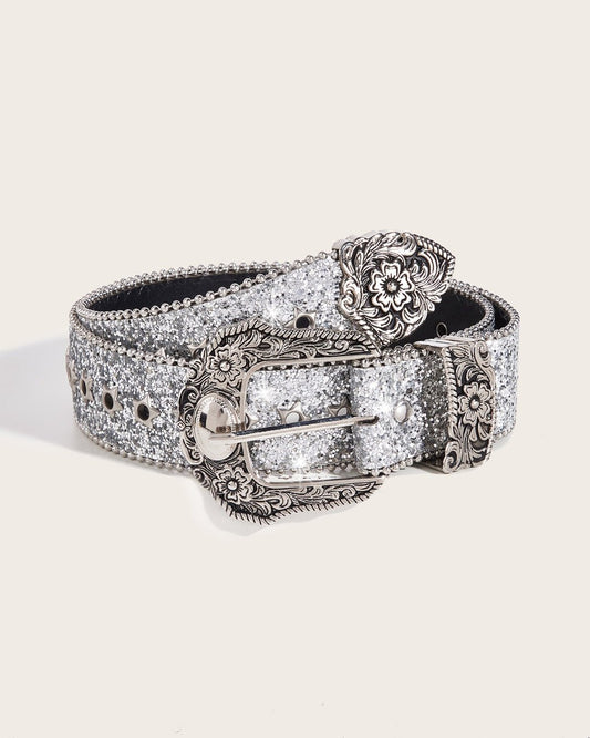 GyaruLab Agejo Glitter Western Star Belt - GyaruLab