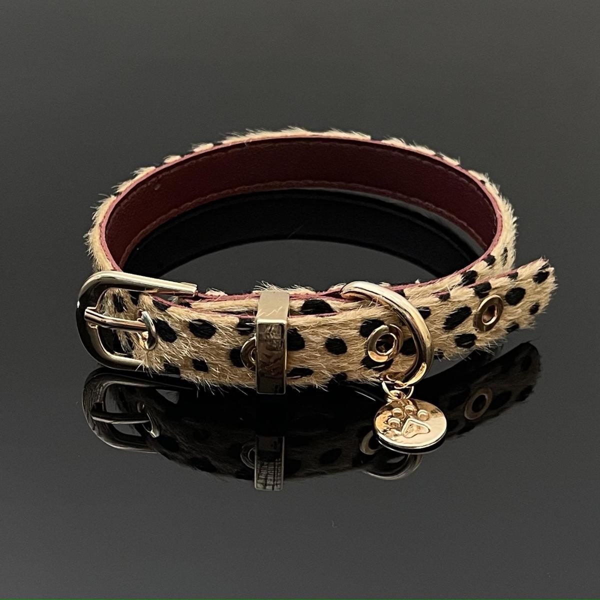 GyaruLab Leopard Fur Choker– Y2K Neck - GyaruLab
