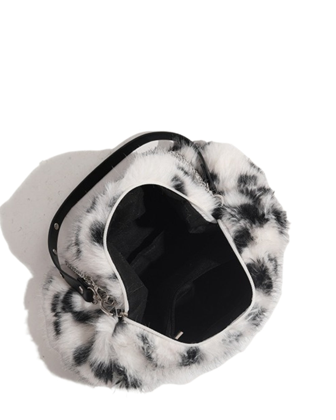 GyaruLab "Spotlight" Faux Fur Hobo Bag - GyaruLab