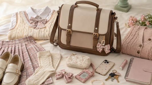 Academy Satchel Bag Guide: Preppy Kawaii Without Looking Too Formal