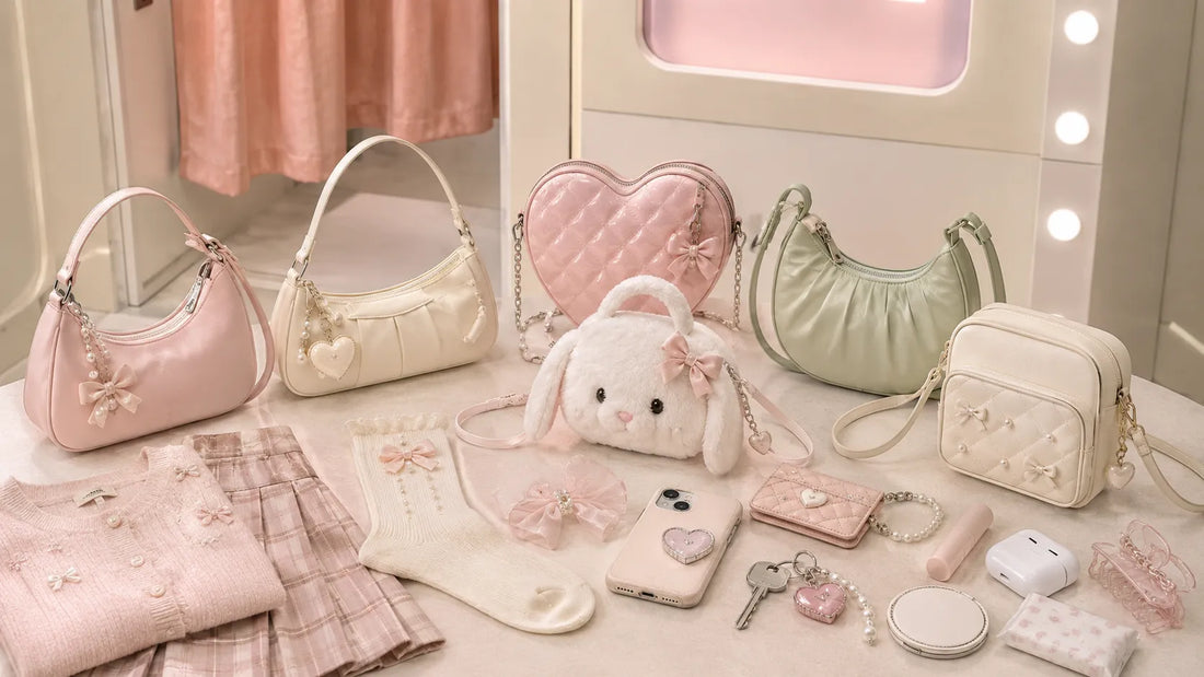 Cute Bags for Photo Booths and Purikura: Colors, Shapes, and Poses