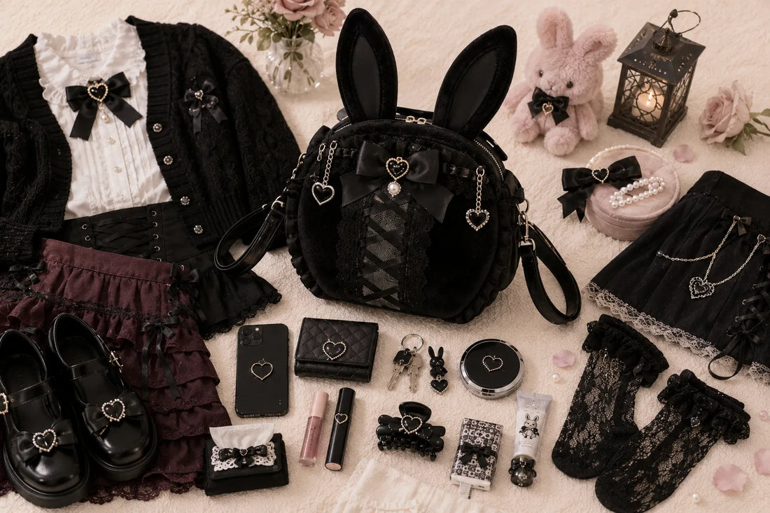 Gothic Lolita Bunny Bag Guide: Dark Cute Styling for Bunny-Shaped Bags