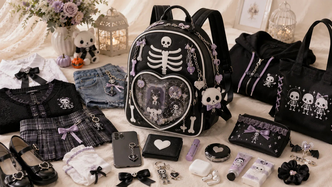 Halloween Skeleton Backpack Guide: Spooky Kawaii Bag Ideas for October