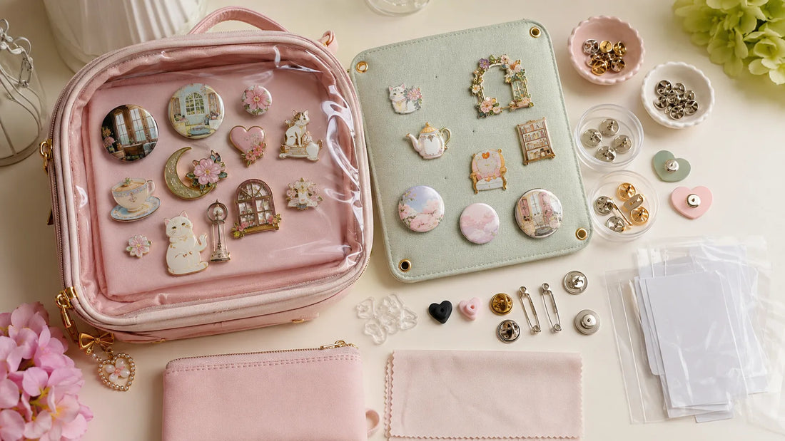 Ita Bag Pin Back Guide: Rubber vs Locking vs Magnetic Backs