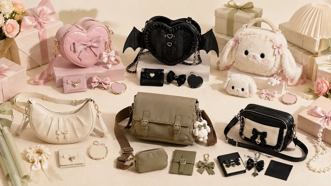 Kawaii Bag Gift Guide by Personality: Sweet, Dark Kawaii, Playful, and Minimal
