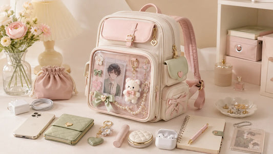 Multi-Pocket Ita Bag Guide: Display Window Plus Daily Pockets