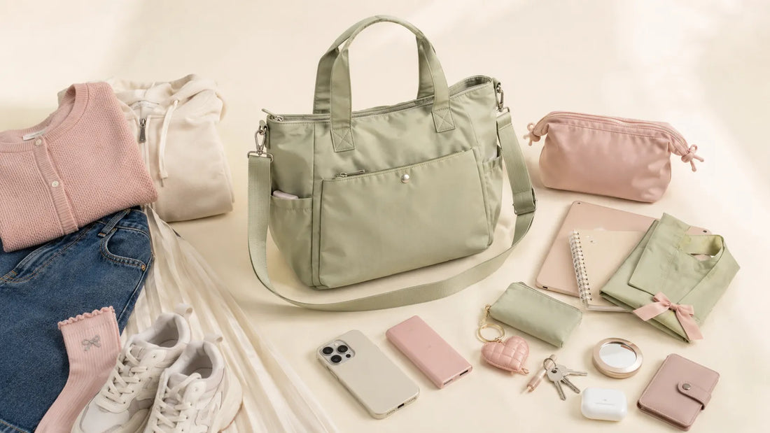 Nylon Tote With Crossbody Strap Guide: Casual Kawaii Carry for Busy Days