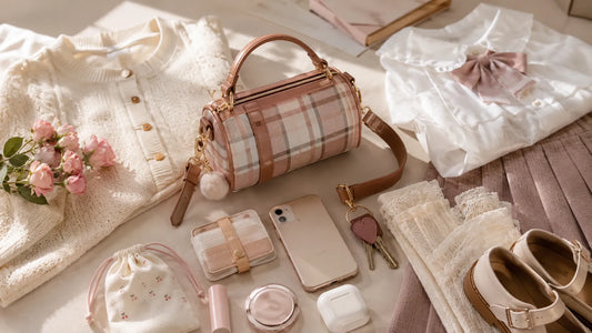 Plaid Mini Cylinder Bag Guide: How to Use a Small Plaid Bag for Daily Essentials