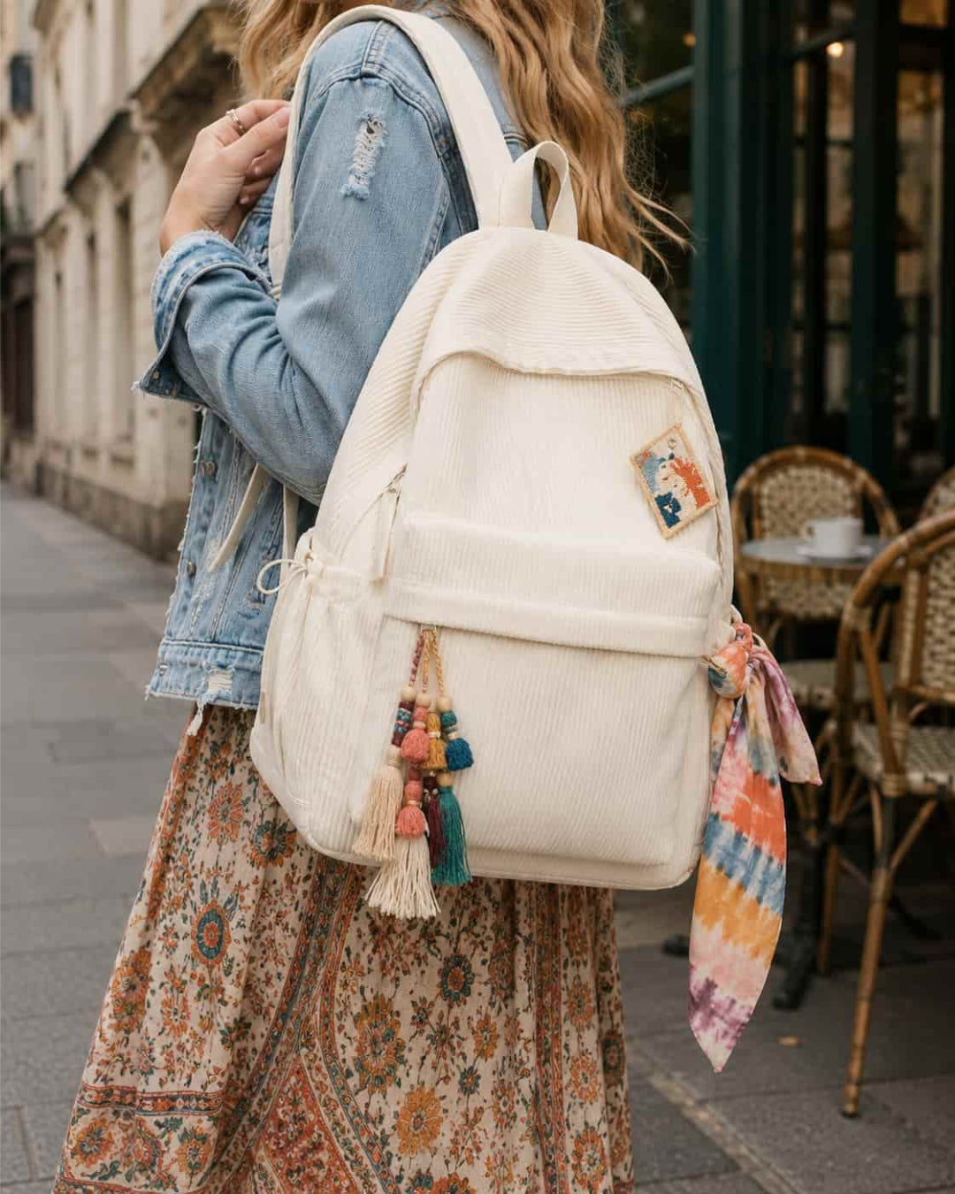 Itamoon Ita Bag – Cute Kawaii Corduroy Backpack