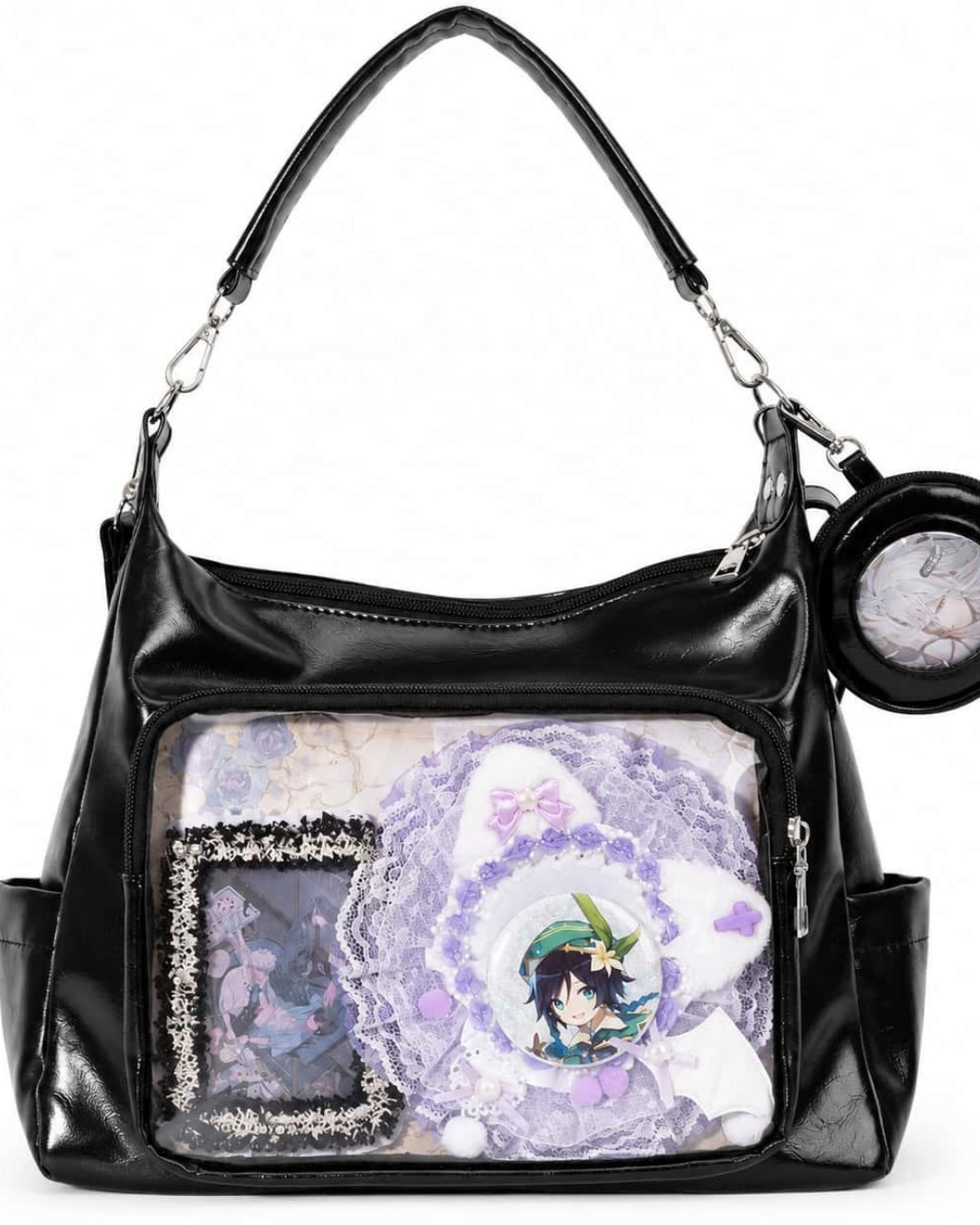 Itamoon Ita Bag – Cute Kawaii Glossy Clear Window Shoulder Bag
