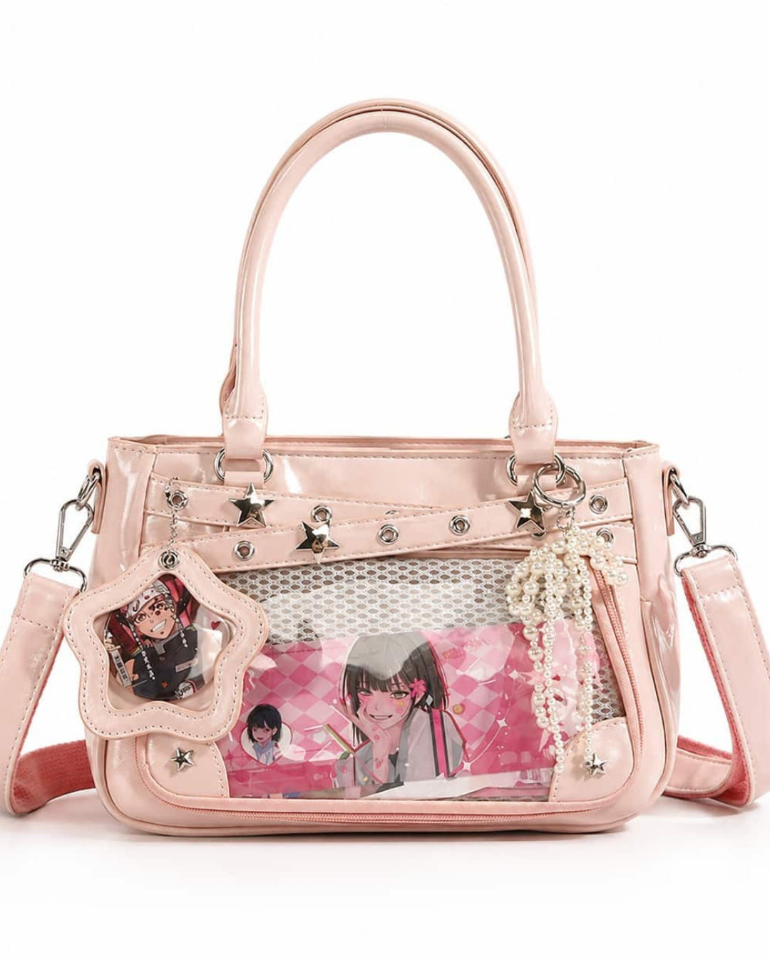 Itamoon Ita Bag – Cute Kawaii Clear Window Shoulder Tote Bag