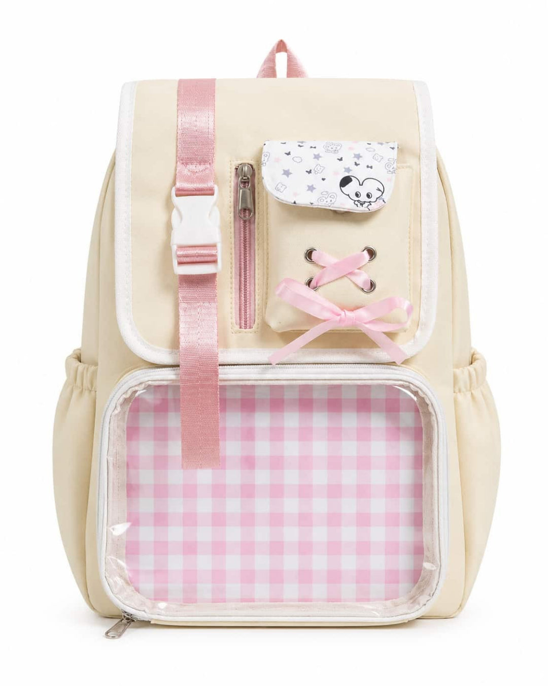 Itamoon Ita Bag – Cute Kawaii Bow Clear Window Backpack