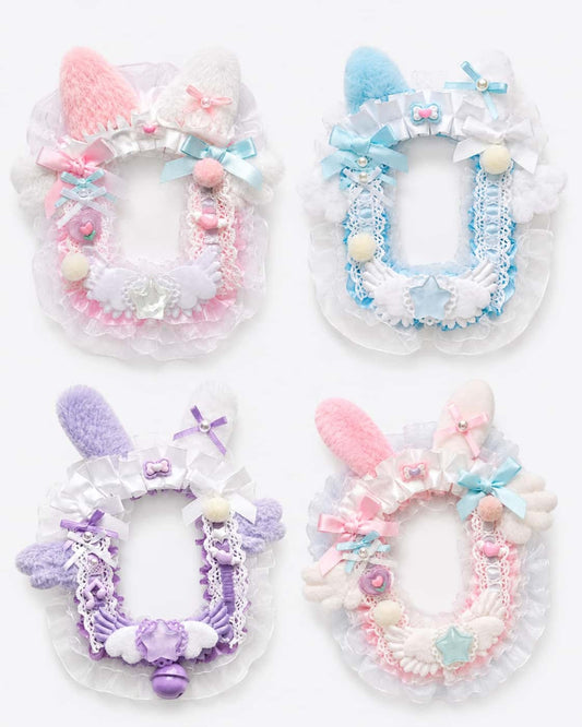 Itamoon Holder – Kawaii Rabbit & Cat Ear Photocard Holder