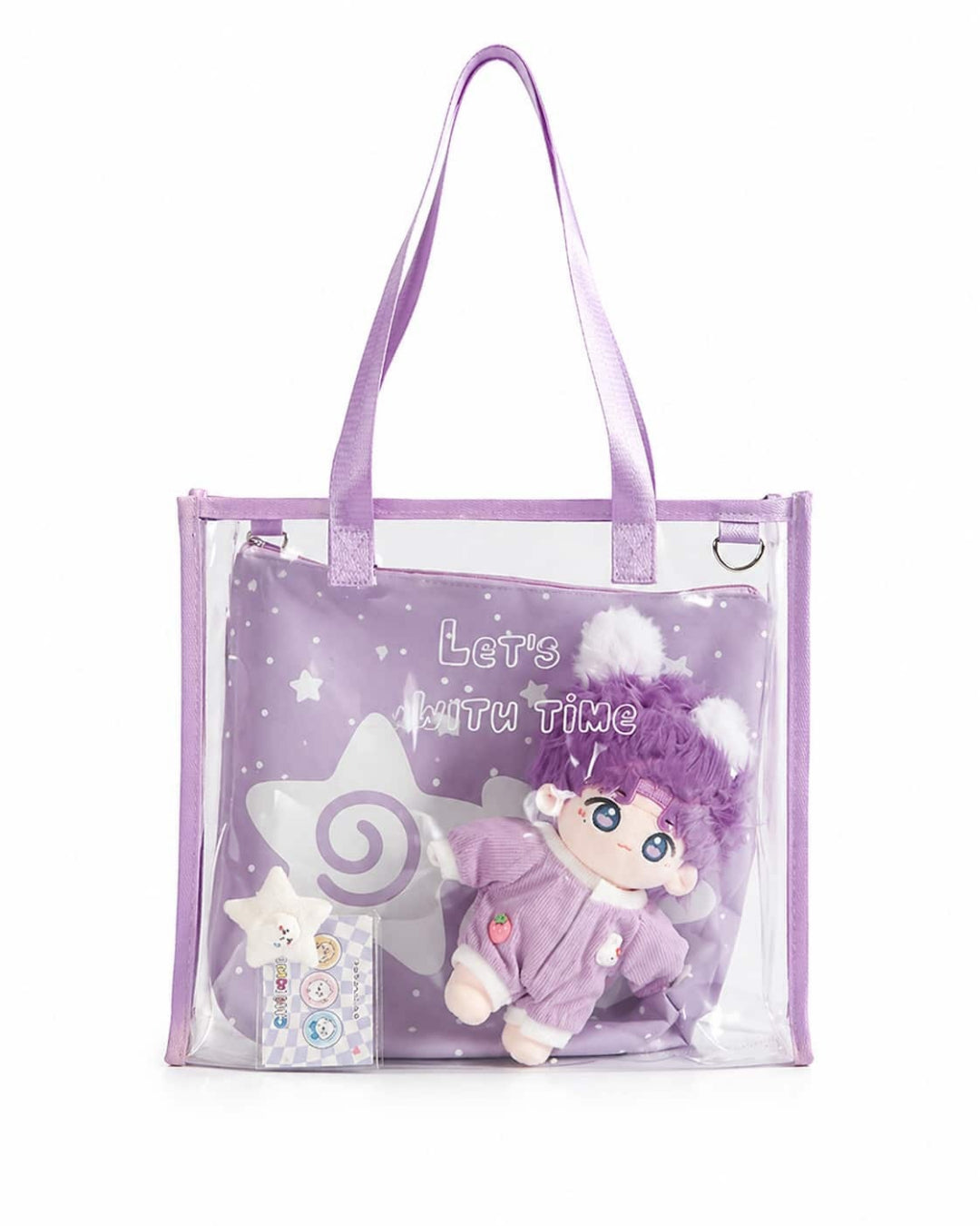 Itamoon Ita Bag – Cute Kawaii Clear PVC Tote Bag