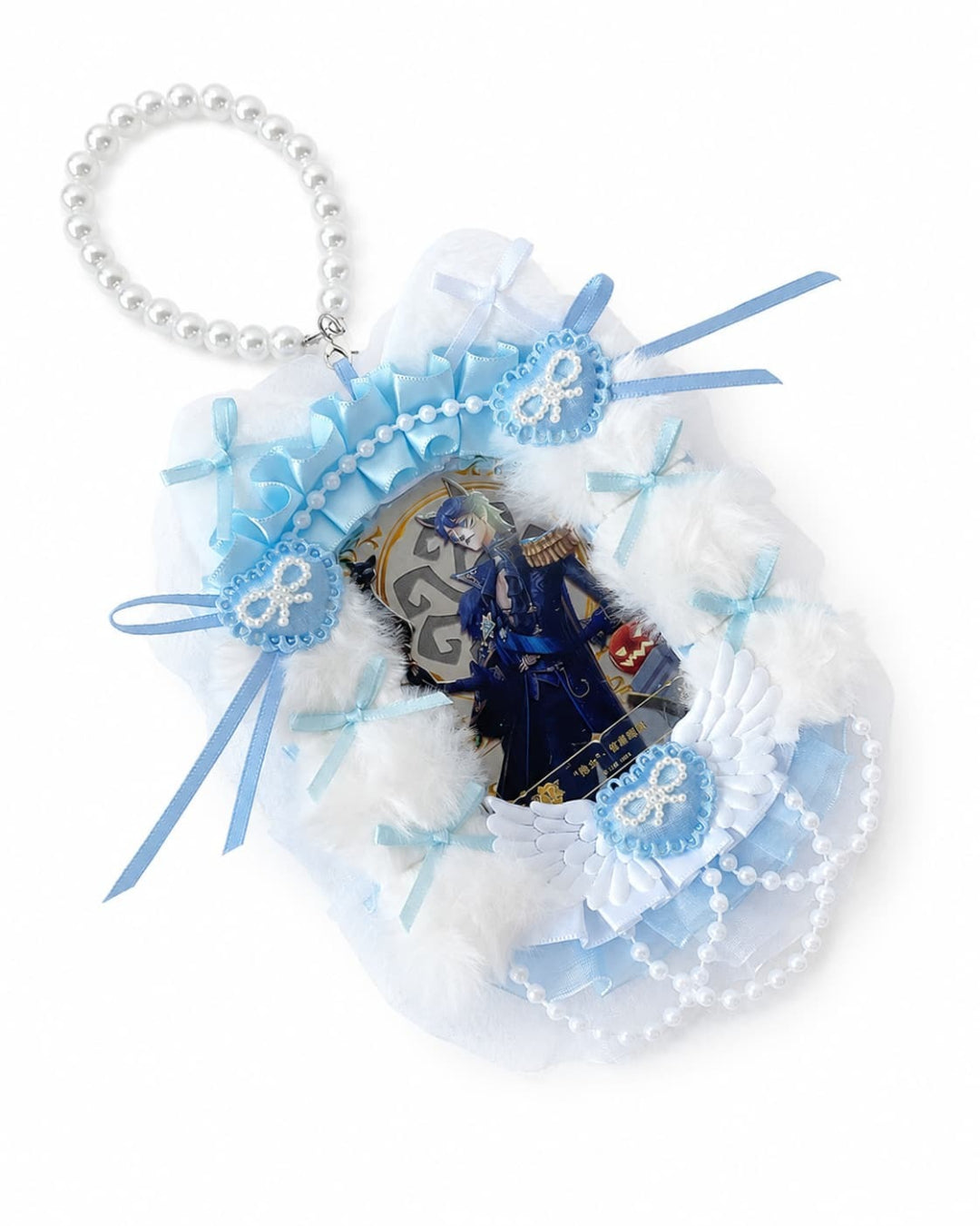 Itamoon Holder – Fluffy Angel Ita Bag Card Sleeve