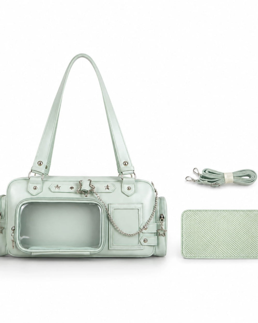 Itamoon Ita Bag – Cute Kawaii Star Pocket Boston Shoulder Bag