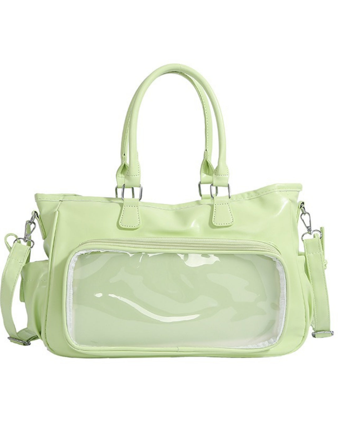 Itamoon Large Kawaii Ita Bag Tote with Clear Display Window