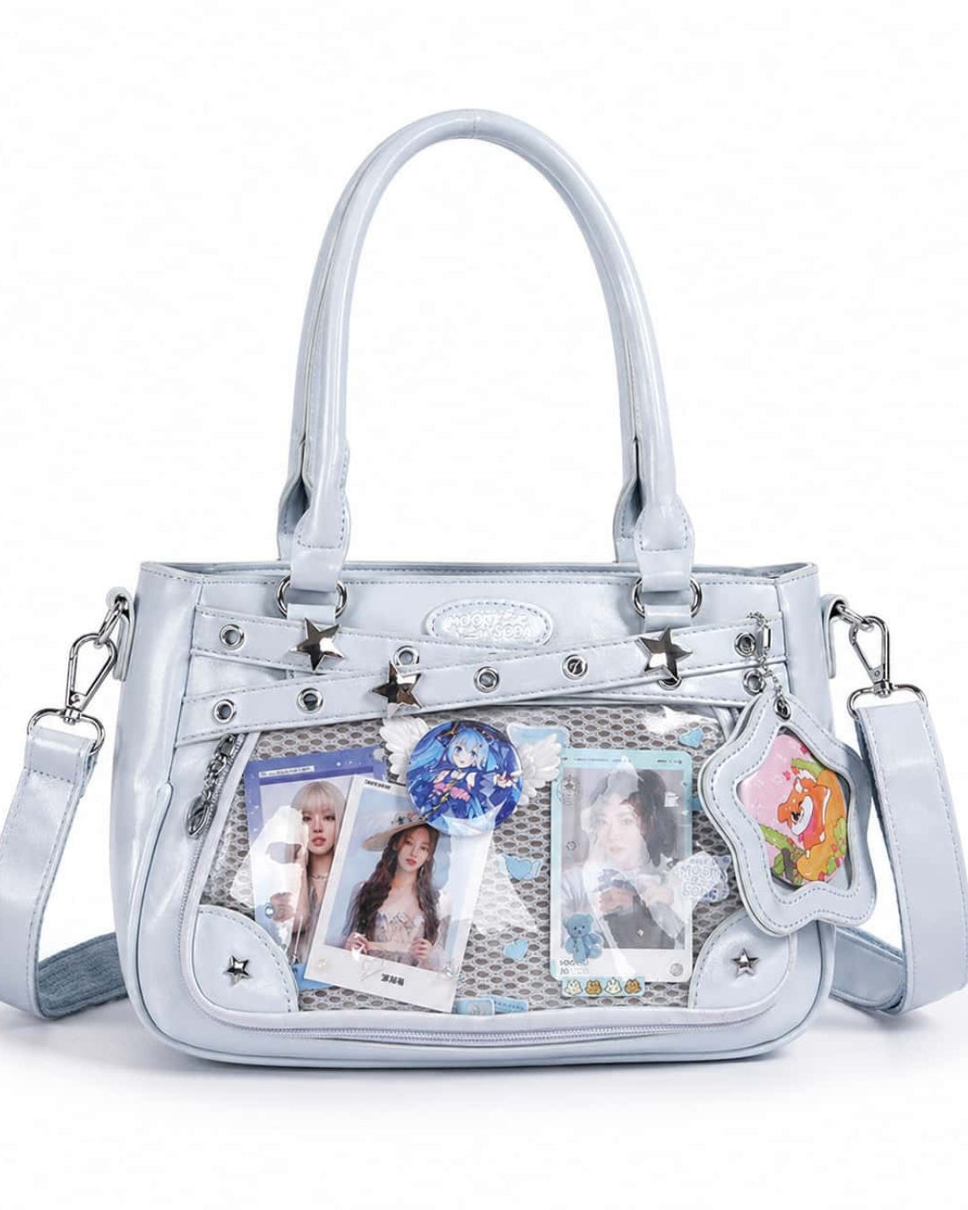 Itamoon Ita Bag – Cute Kawaii Clear Window Shoulder Tote Bag