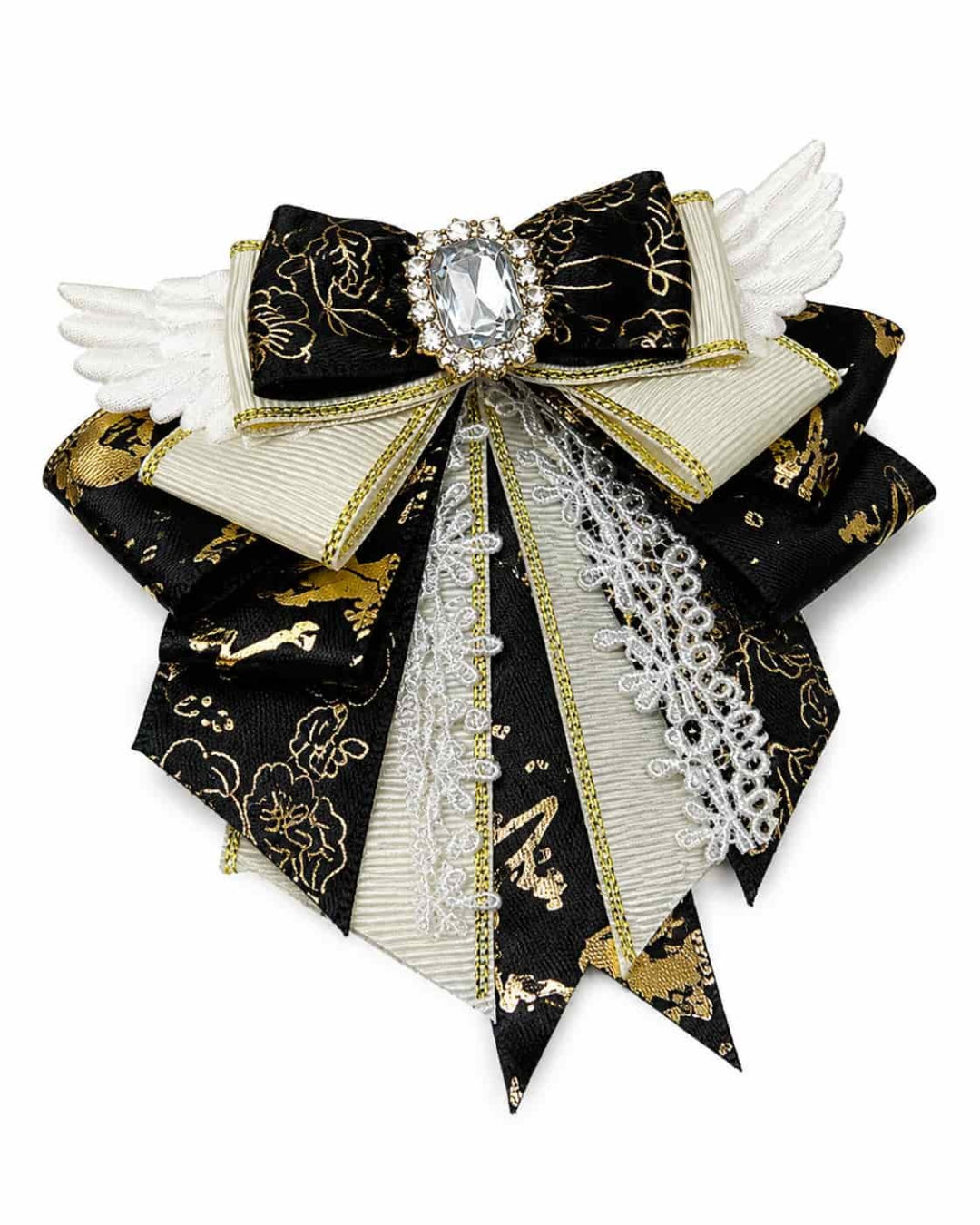 Itamoon Brooch – Angel Wing Ribbon Bow Ita Bag Pin