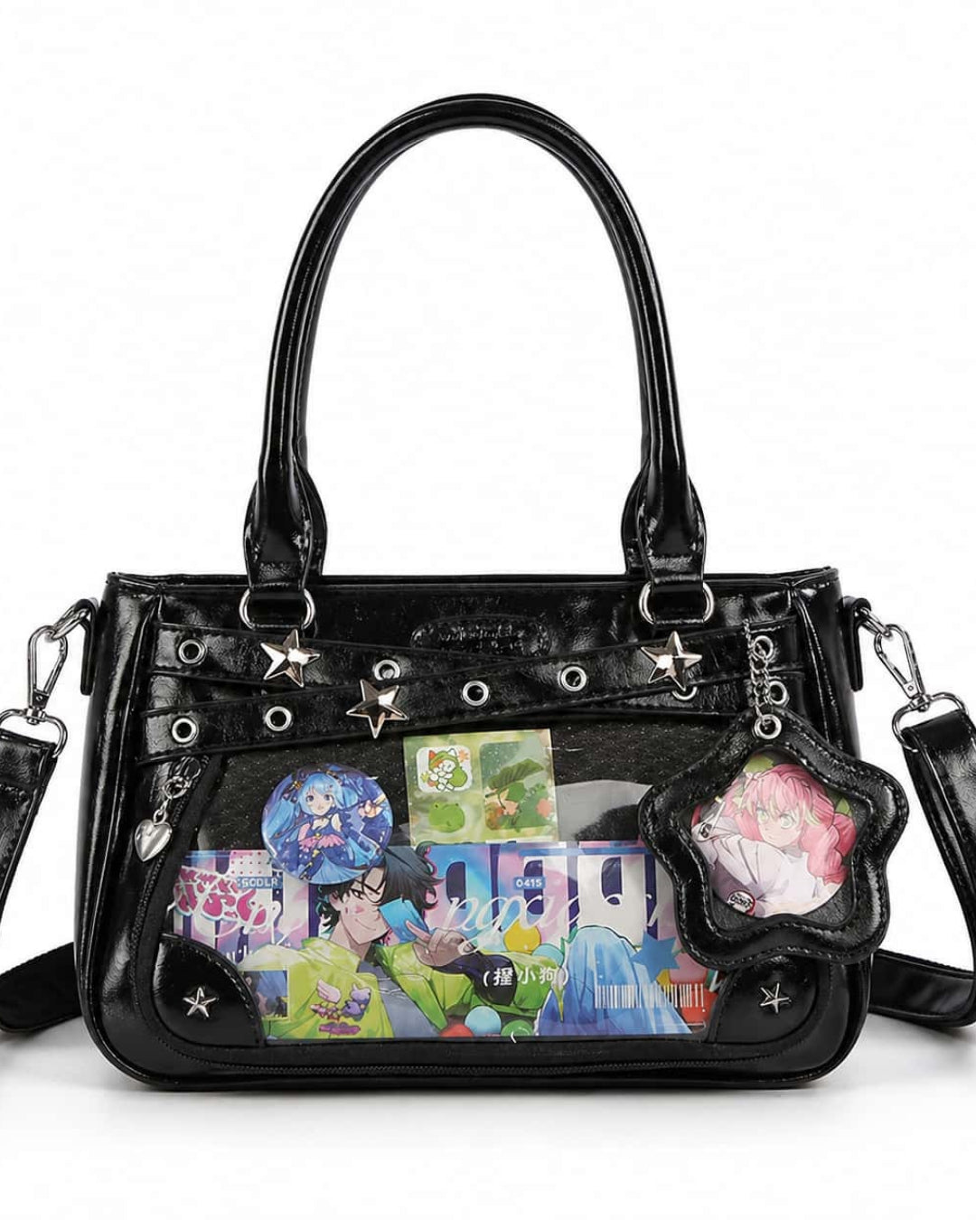 Itamoon Ita Bag – Cute Kawaii Clear Window Shoulder Tote Bag