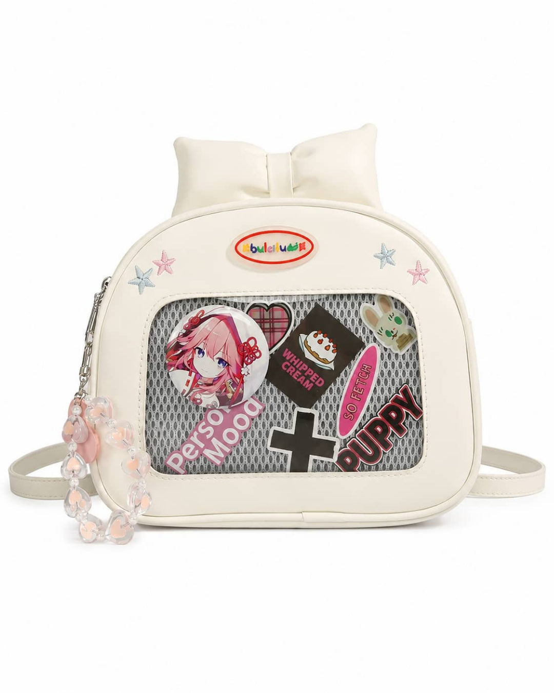 Itamoon Ita Bag – Cute Kawaii Bow Clear Window Shoulder Bag