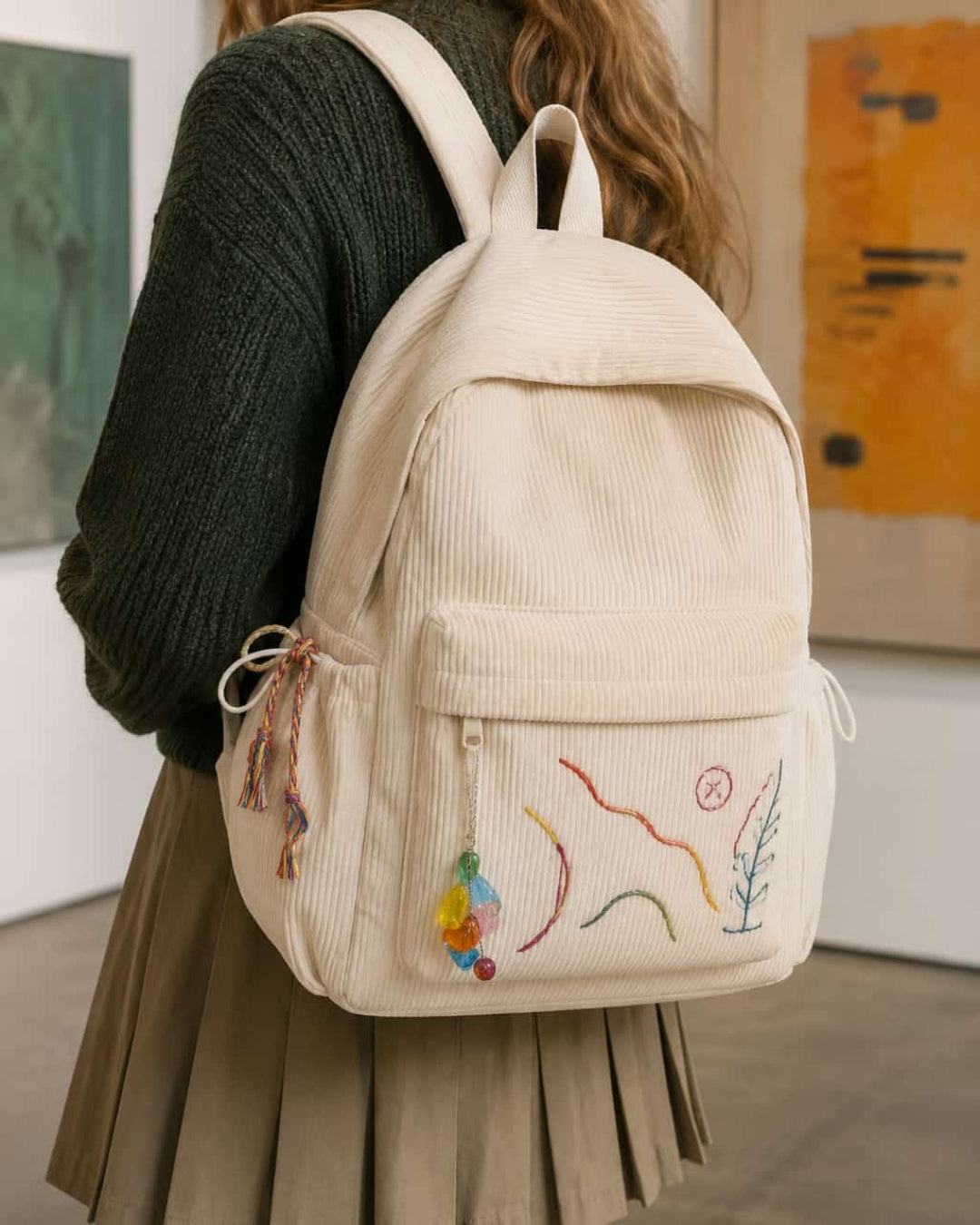 Itamoon Ita Bag – Cute Kawaii Corduroy Backpack