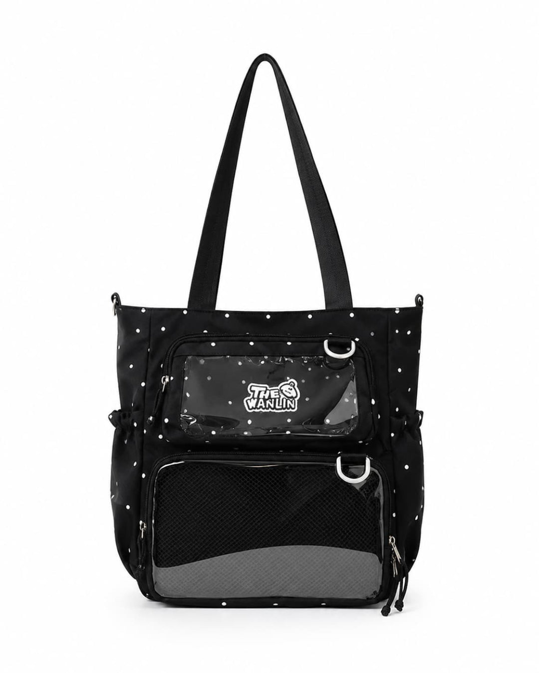 Itamoon Ita Bag – Cute Kawaii Polka Dot Clear Window Shoulder Bag