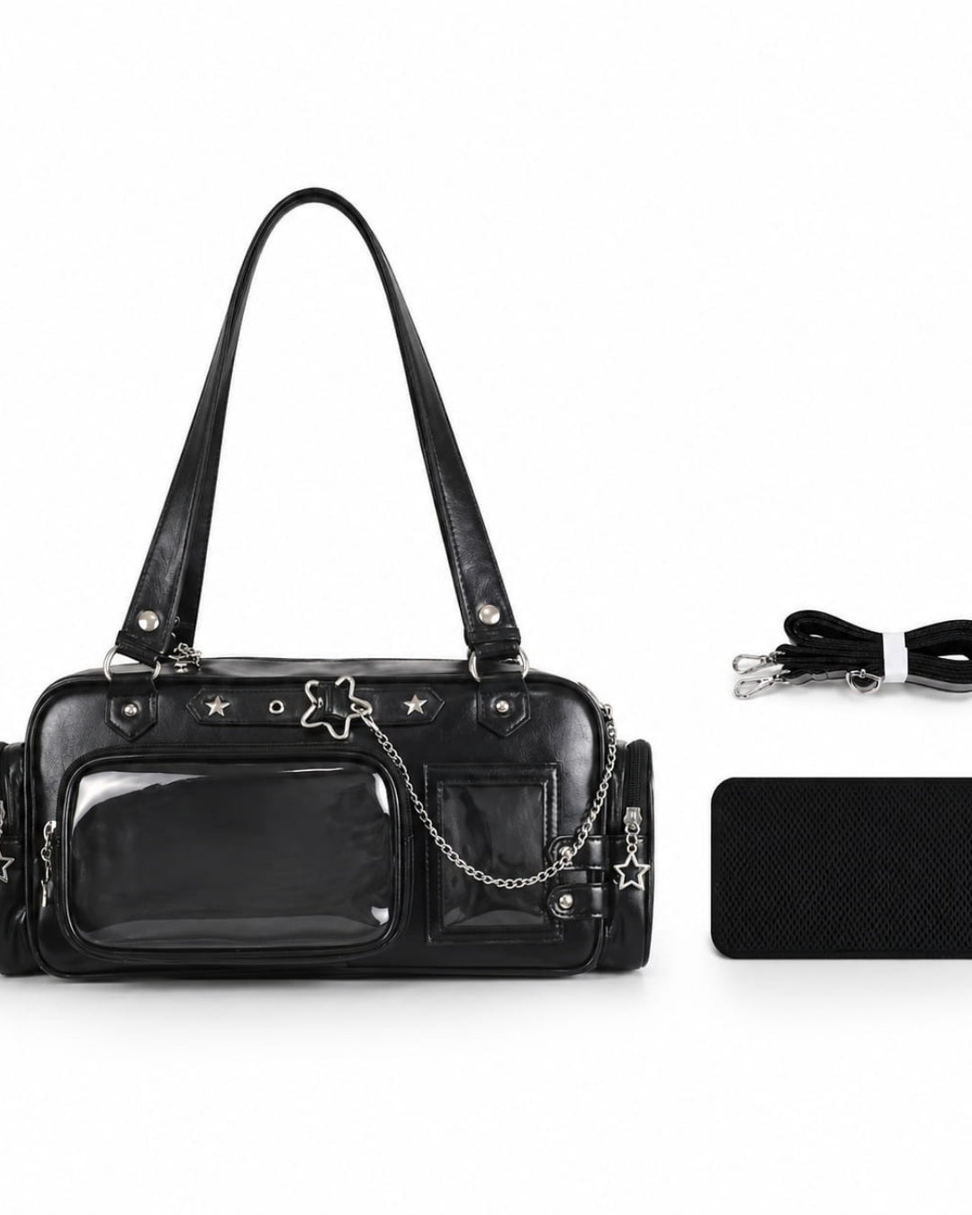 Itamoon Ita Bag – Cute Kawaii Star Pocket Boston Shoulder Bag
