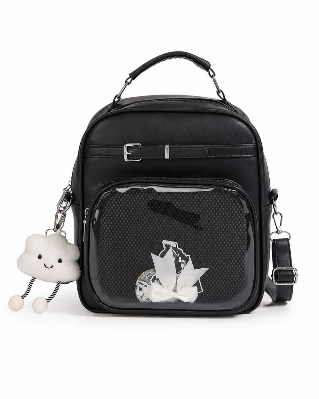 Itamoon Ita Bag – Cute Kawaii Buckle Clear Window Crossbody Bag