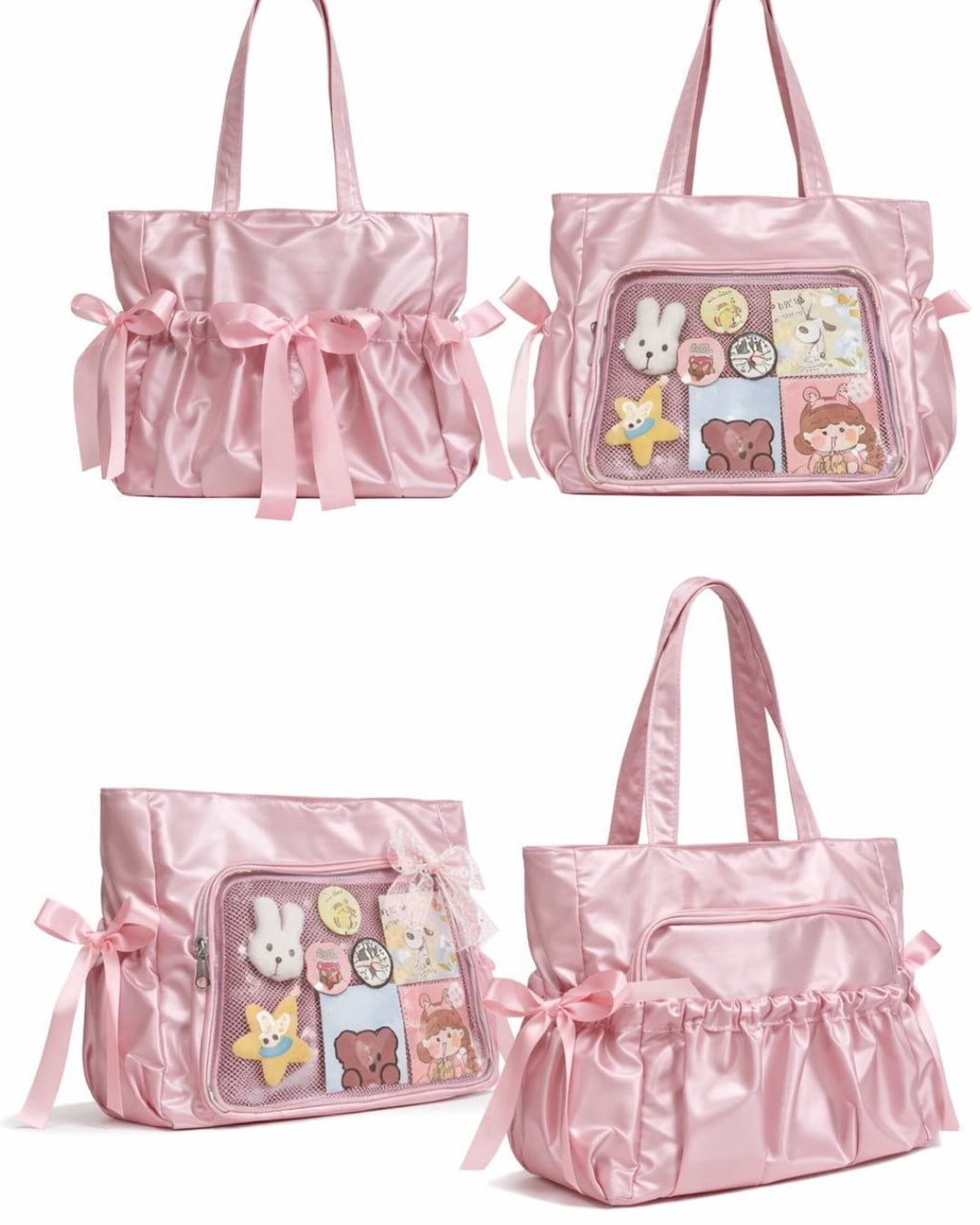 Itamoon Ita Bag – Cute Kawaii Clear Window Tote