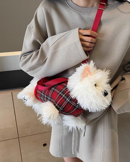 Itamoon Kawaii Puppy Plush Bag
