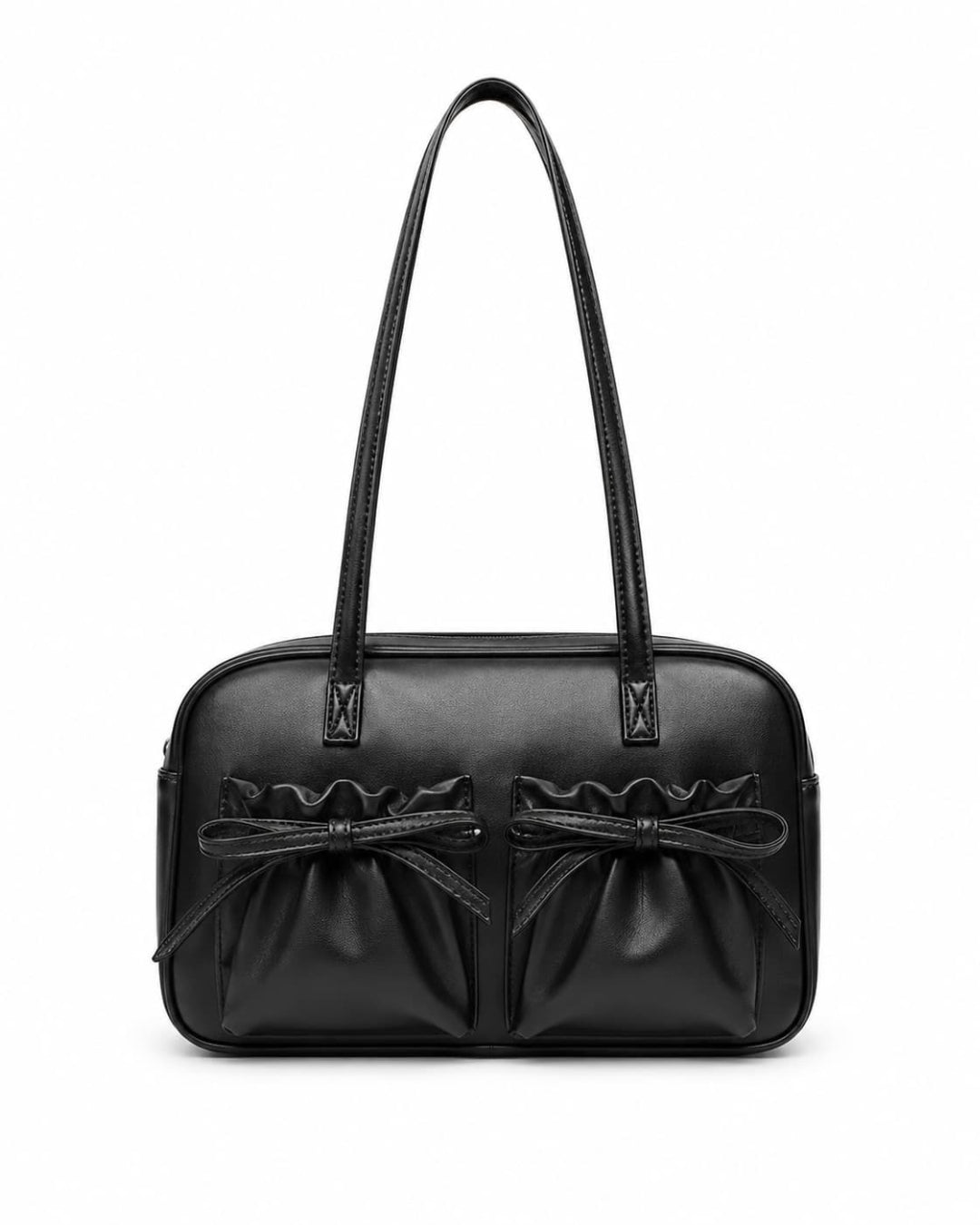 Itamoon Bow Shoulder Bag – Cute Kawaii Mini Baguette Handbag