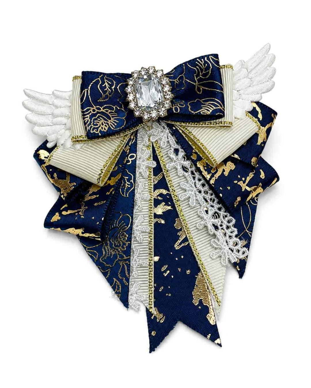 Itamoon Brooch – Angel Wing Ribbon Bow Ita Bag Pin