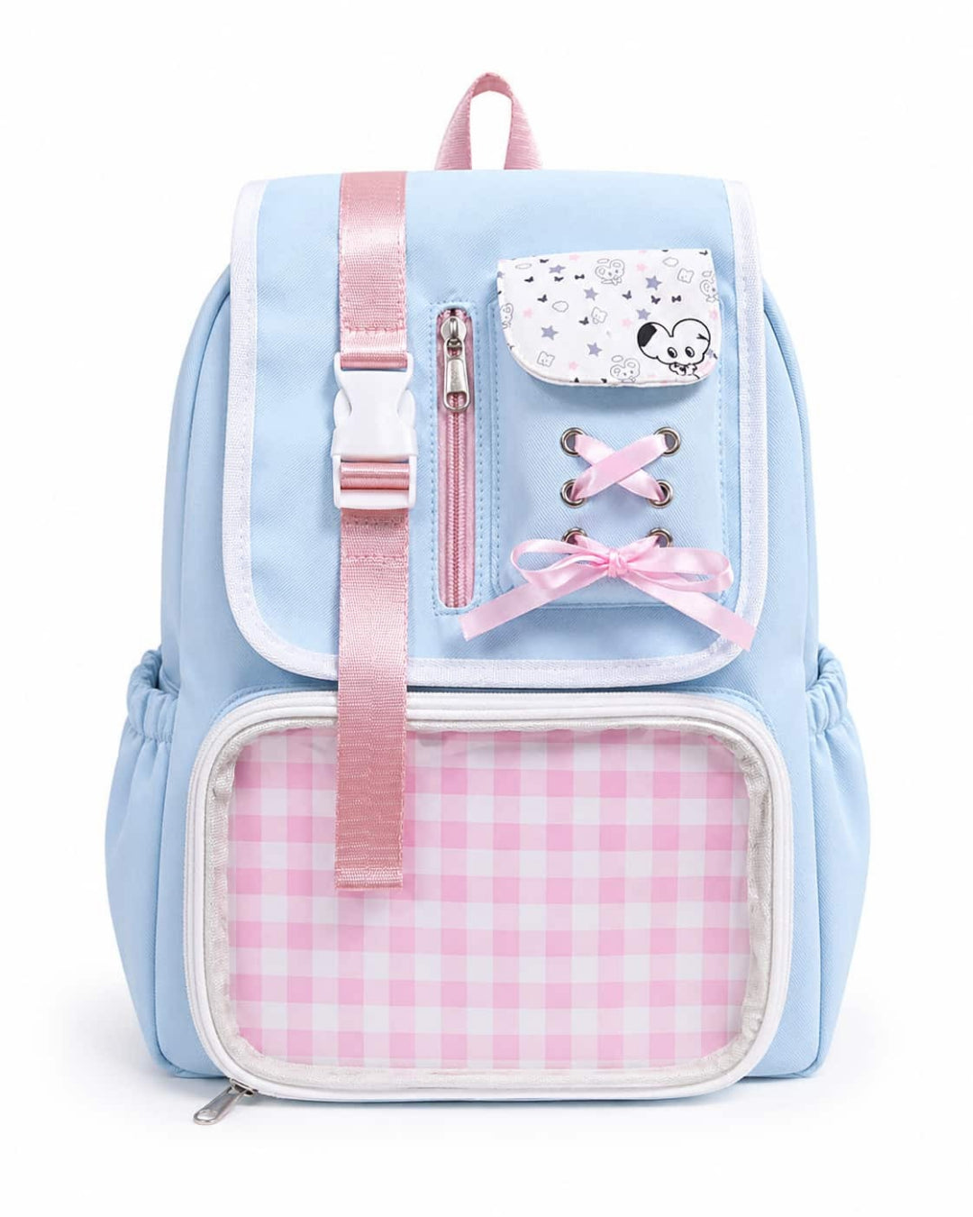 Itamoon Ita Bag – Cute Kawaii Bow Clear Window Backpack
