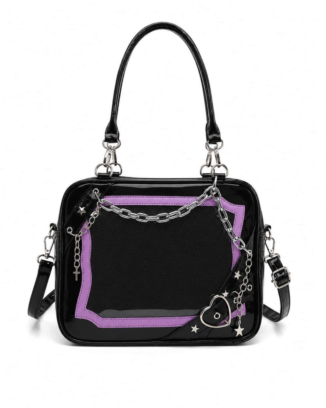 Itamoon Kawaii Ita Bag – Gothic Clear Window Shoulder Bag