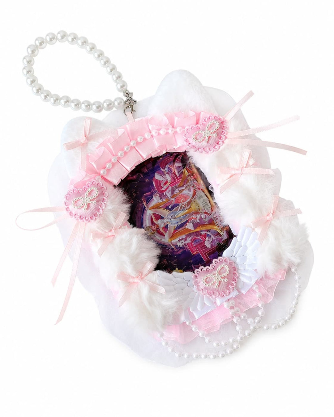 Itamoon Holder – Fluffy Angel Ita Bag Card Sleeve