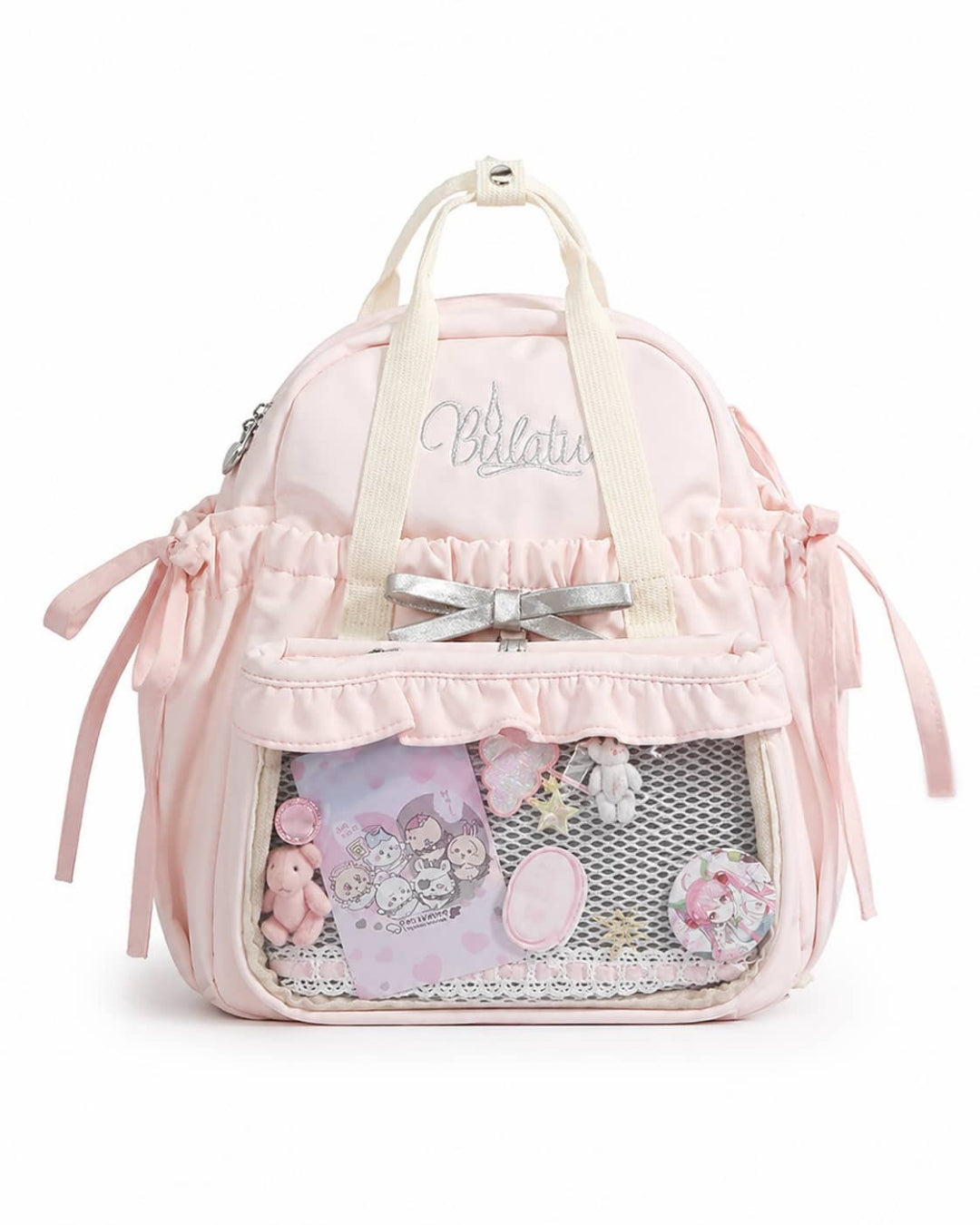 Itamoon Ita Bag – Cute Kawaii Ruffle Clear Window Backpack