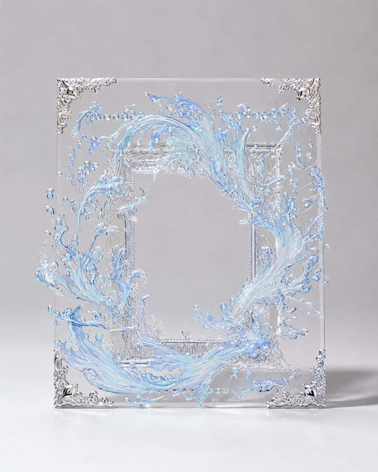 Itamoon Holder – Ocean Tide Acrylic Badge Holder