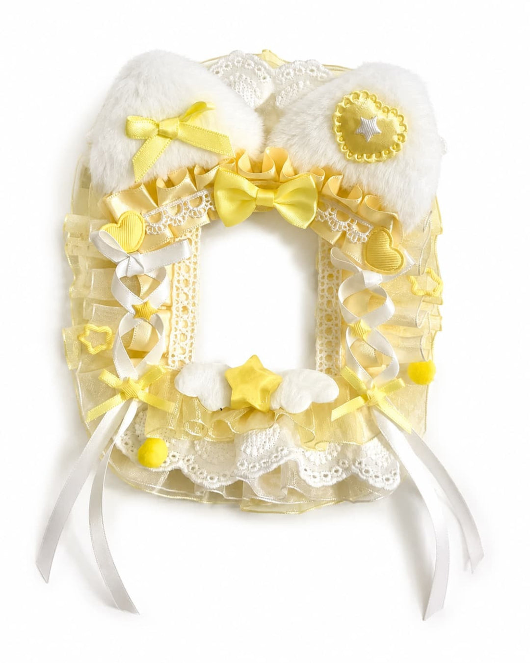 Itamoon Holder – Cozy Cat Lace Photocard Holder