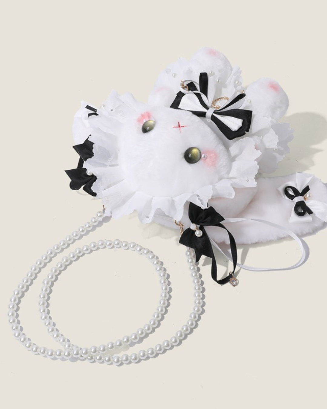 Itamoon Gothic Lolita Plush Bunny Bag